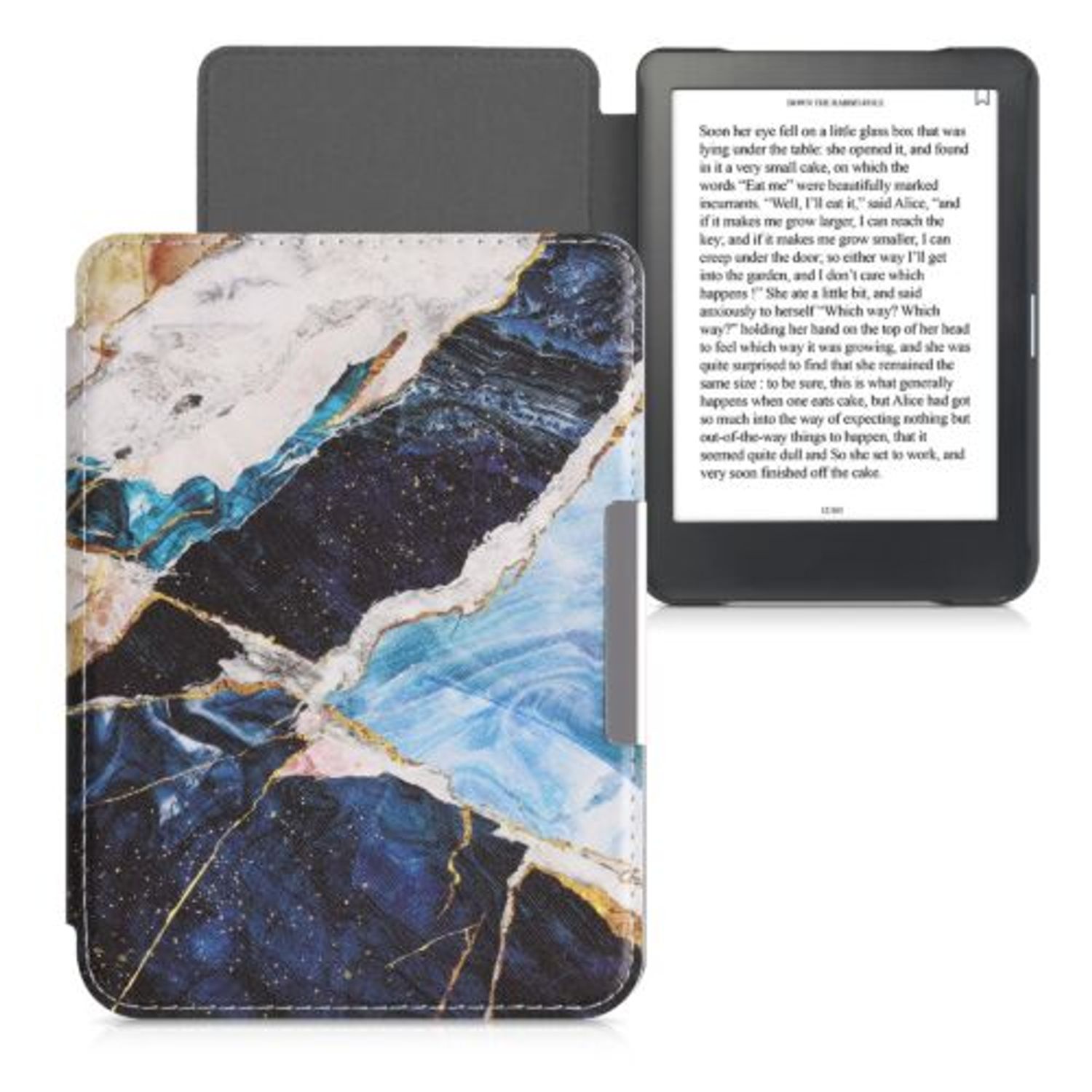 Husa pentru Kobo Clara HD, Kwmobile, Multicolor, Piele ecologica, 45220.51 fotografia produsului View 2 L