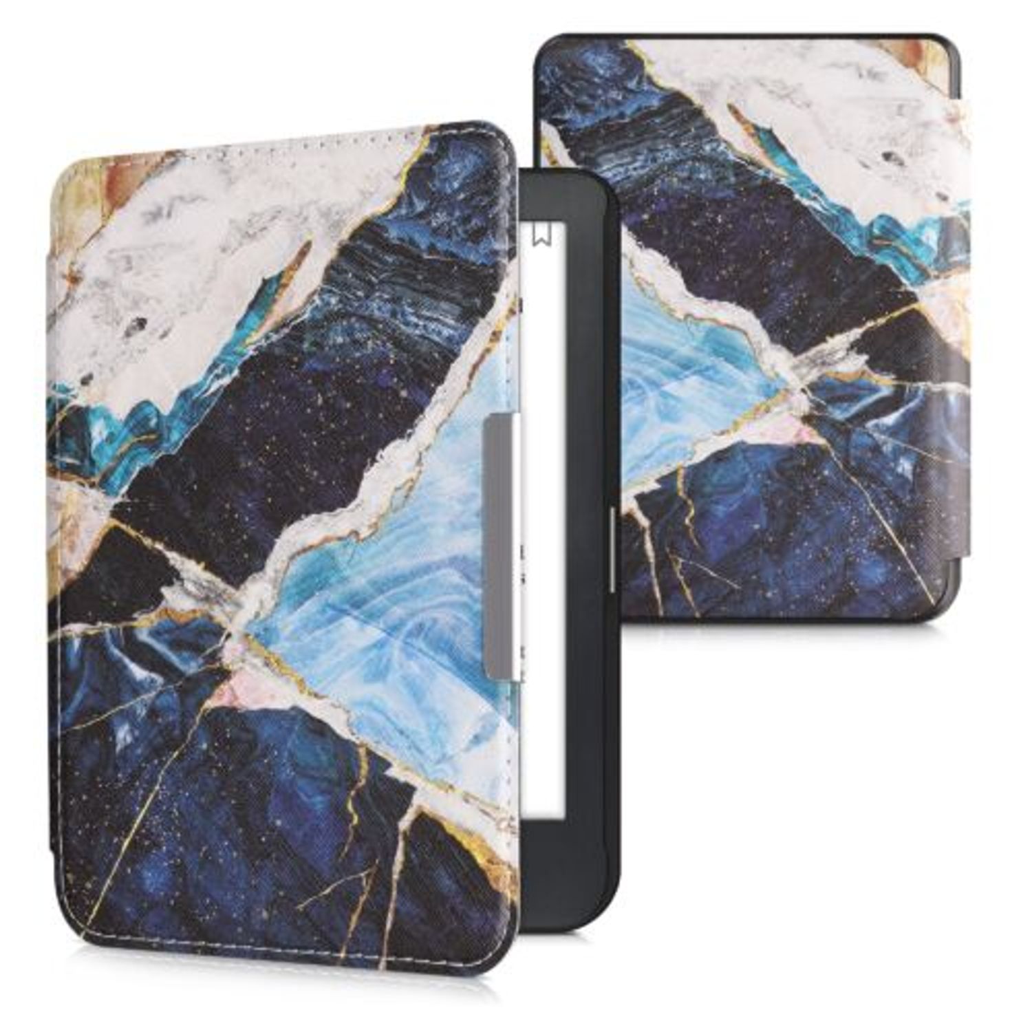 Husa pentru Kobo Clara HD, Kwmobile, Multicolor, Piele ecologica, 45220.51 fotografia produsului