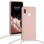 Husa pentru Samsung Galaxy A20e, Silicon, Roz, 49966.154 fotografia produsului View 4 S