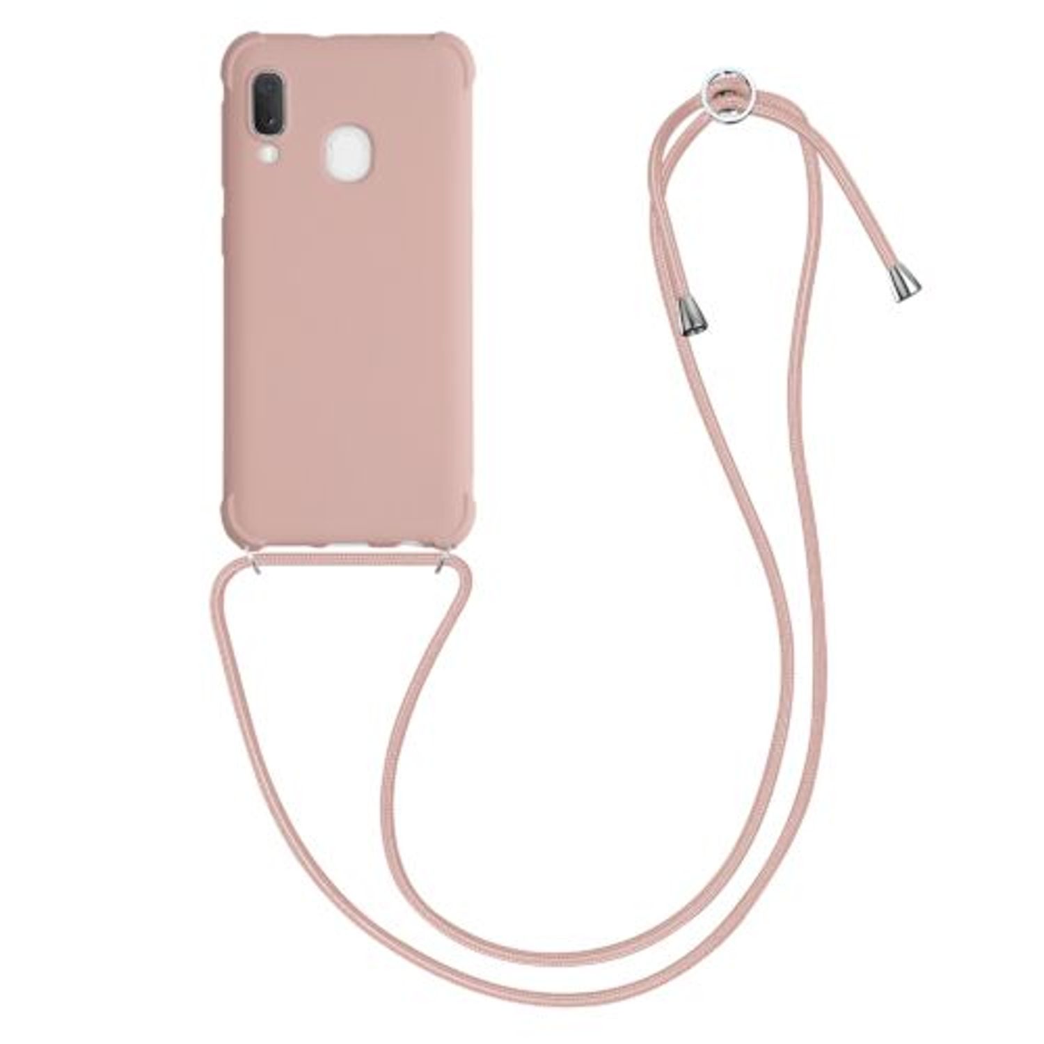 Husa pentru Samsung Galaxy A20e, Silicon, Roz, 49966.154 fotografia produsului