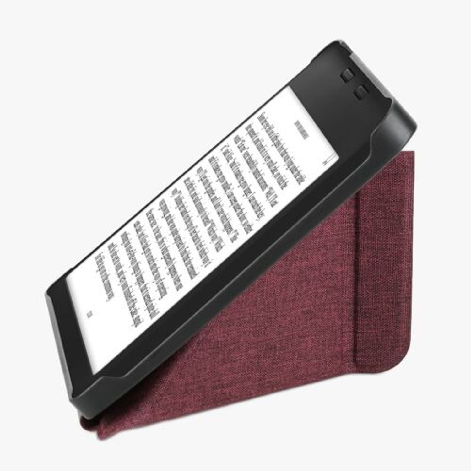 Husa pentru Kobo Libra 2, Kwmobile, Rosu, Textil, 56582.09 fotografia produsului View 8 L