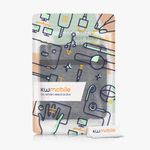 Husa pentru Kobo Libra 2, Kwmobile, Gri, Textil, 57174.19 fotografia produsului View 7 S