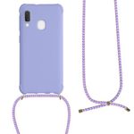 Husa pentru Samsung Galaxy A20e, Silicon, Mov, 49966.108 fotografia produsului View 2 S