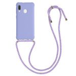 Husa pentru Samsung Galaxy A20e, Silicon, Mov, 49966.108 fotografia produsului