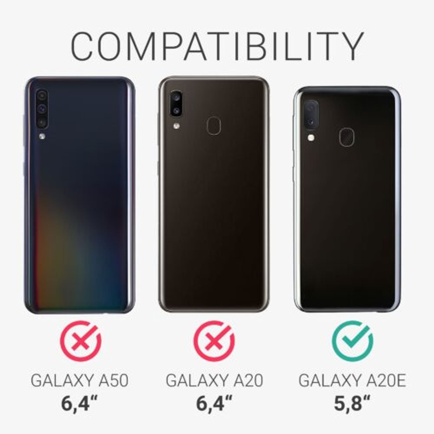 Husa pentru Samsung Galaxy A20e, Silicon, Mov, 49966.108 fotografia produsului View 6 L