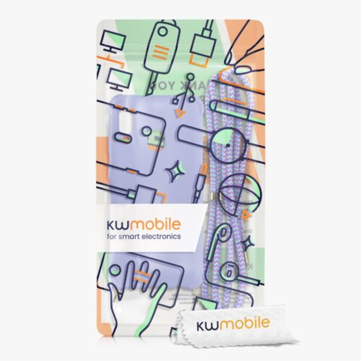 Husa pentru Samsung Galaxy A20e, Silicon, Mov, 49966.108 fotografia produsului View 7 L