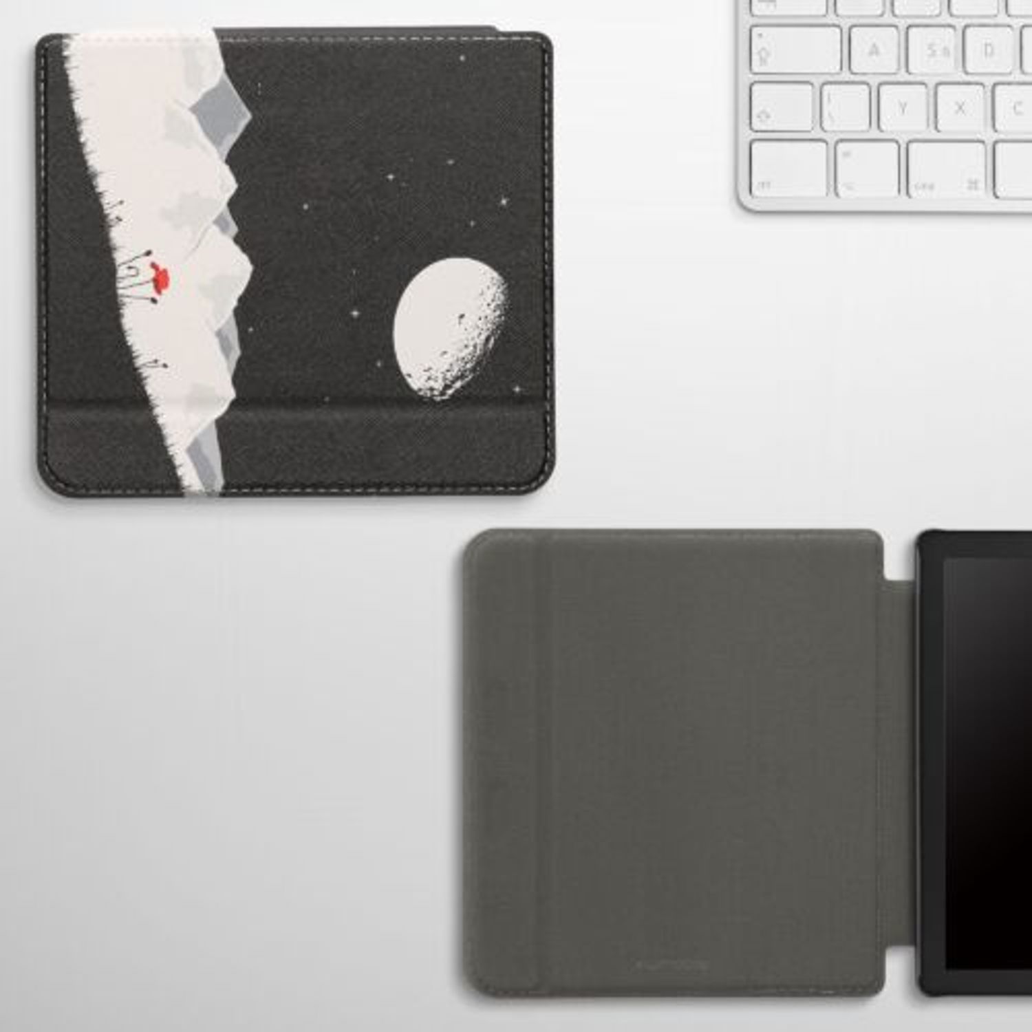 Husa pentru Kobo Libra 2, Kwmobile, Multicolor, Piele ecologica, 56575.47 fotografia produsului View 11 L