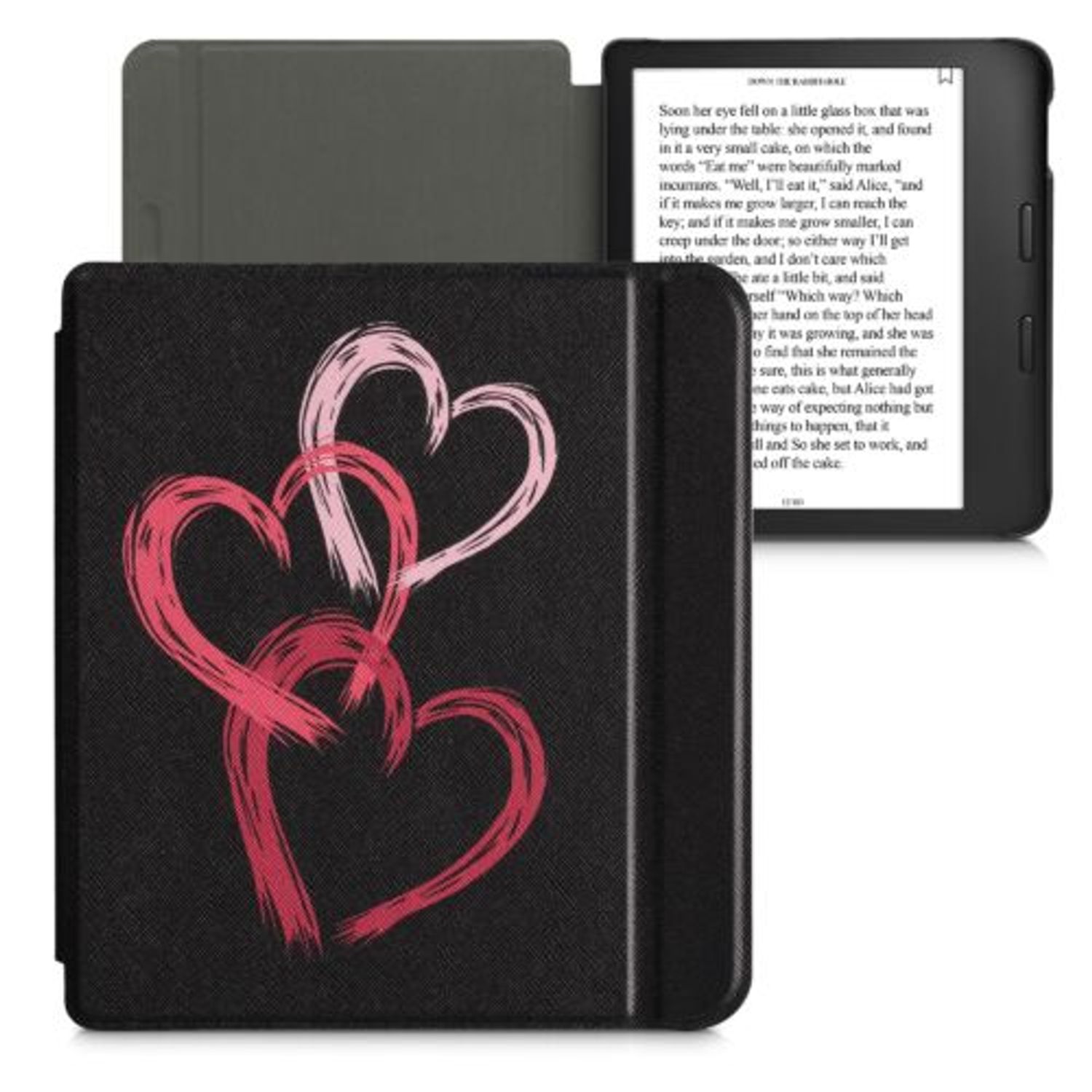 Husa pentru Kobo Libra 2, Kwmobile, Multicolor, Piele ecologica, 56575.37 fotografia produsului View 2 L