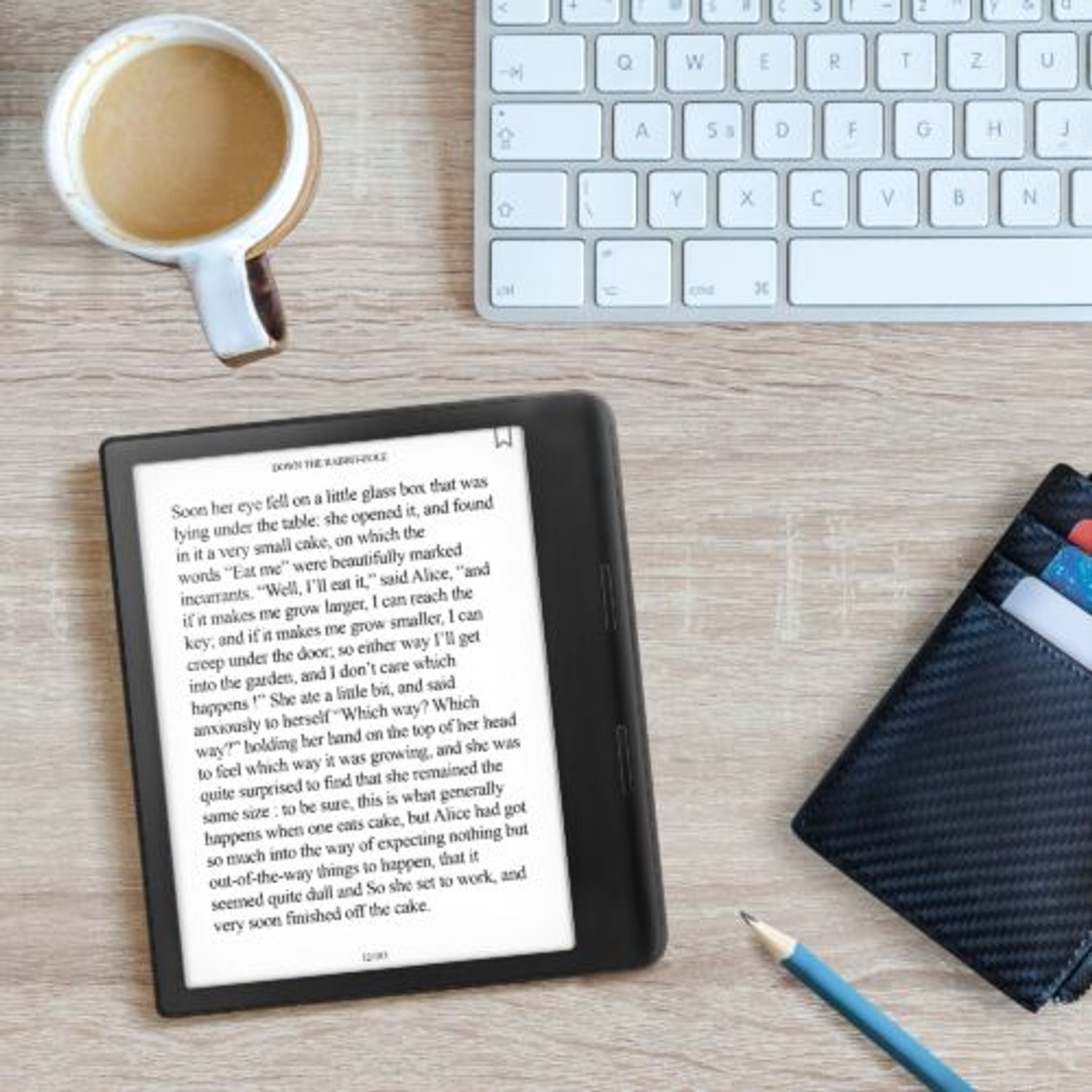 Set 2 Folii de protectie pentru Kobo Sage, Kwmobile, Transparent, Plastic, 57183.2 fotografia produsului View 3 L