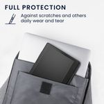 Set 2 Folii de protectie pentru Kobo Sage, Kwmobile, Transparent, Plastic, 57183.2 fotografia produsului View 4 S