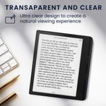 Set 2 Folii de protectie pentru Kobo Sage, Kwmobile, Transparent, Plastic, 57183.2 fotografia produsului View 5 S
