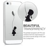 Husa pentru Apple iPhone 5/iPhone 5s/iPhone SE, Silicon, Negru, 38295.11 fotografia produsului View 4 S