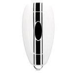 Husa Cheie Auto pentru Ford, 3 Butoane, Keyless Go, Silicon, Alb, 44708.04 fotografia produsului View 4 S