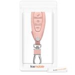 Husa Cheie Auto pentru Ford, 3 Butoane, Keyless Go, Piele ecologica, Rose Gold, 42990.81 fotografia produsului View 7 S