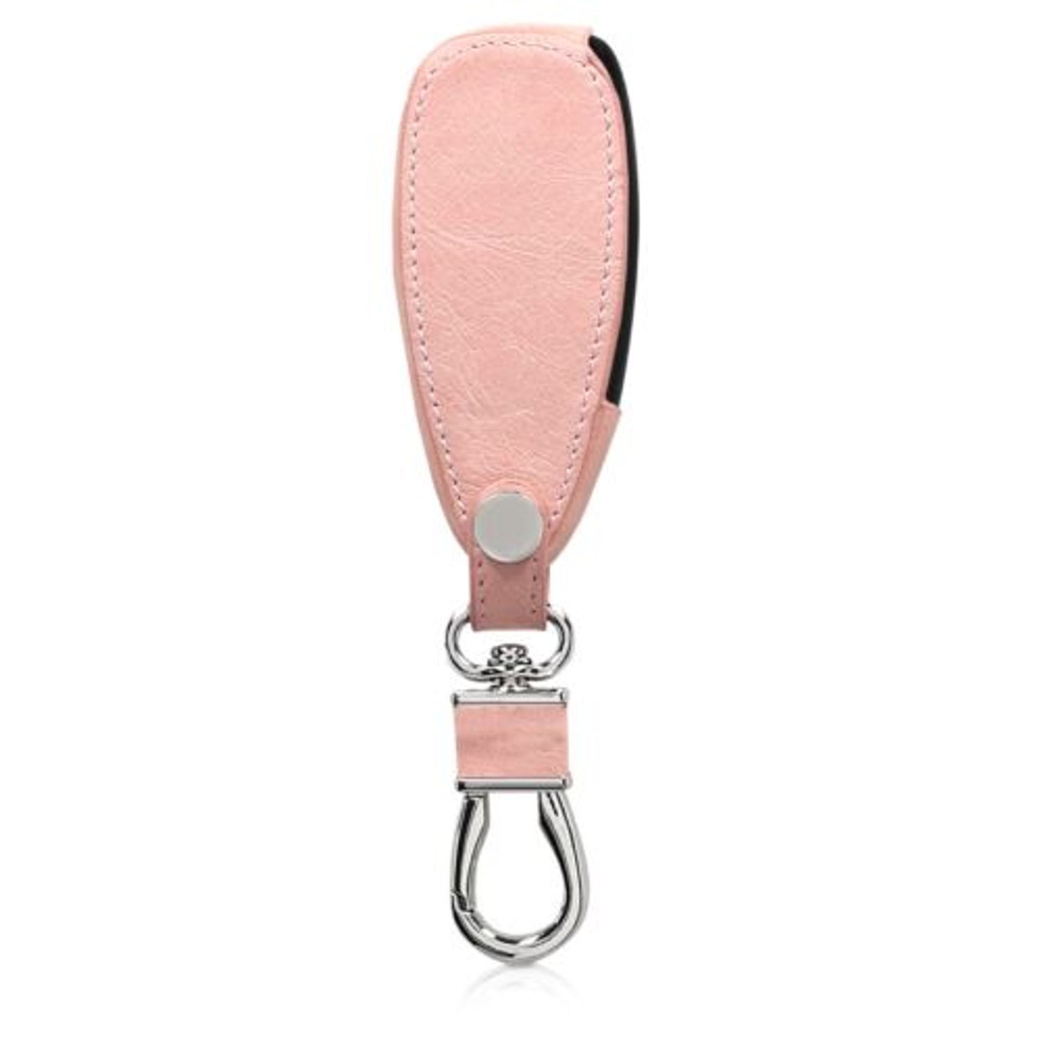 Husa Cheie Auto pentru Ford, 3 Butoane, Keyless Go, Piele ecologica, Rose Gold, 42990.81 fotografia produsului View 5 L