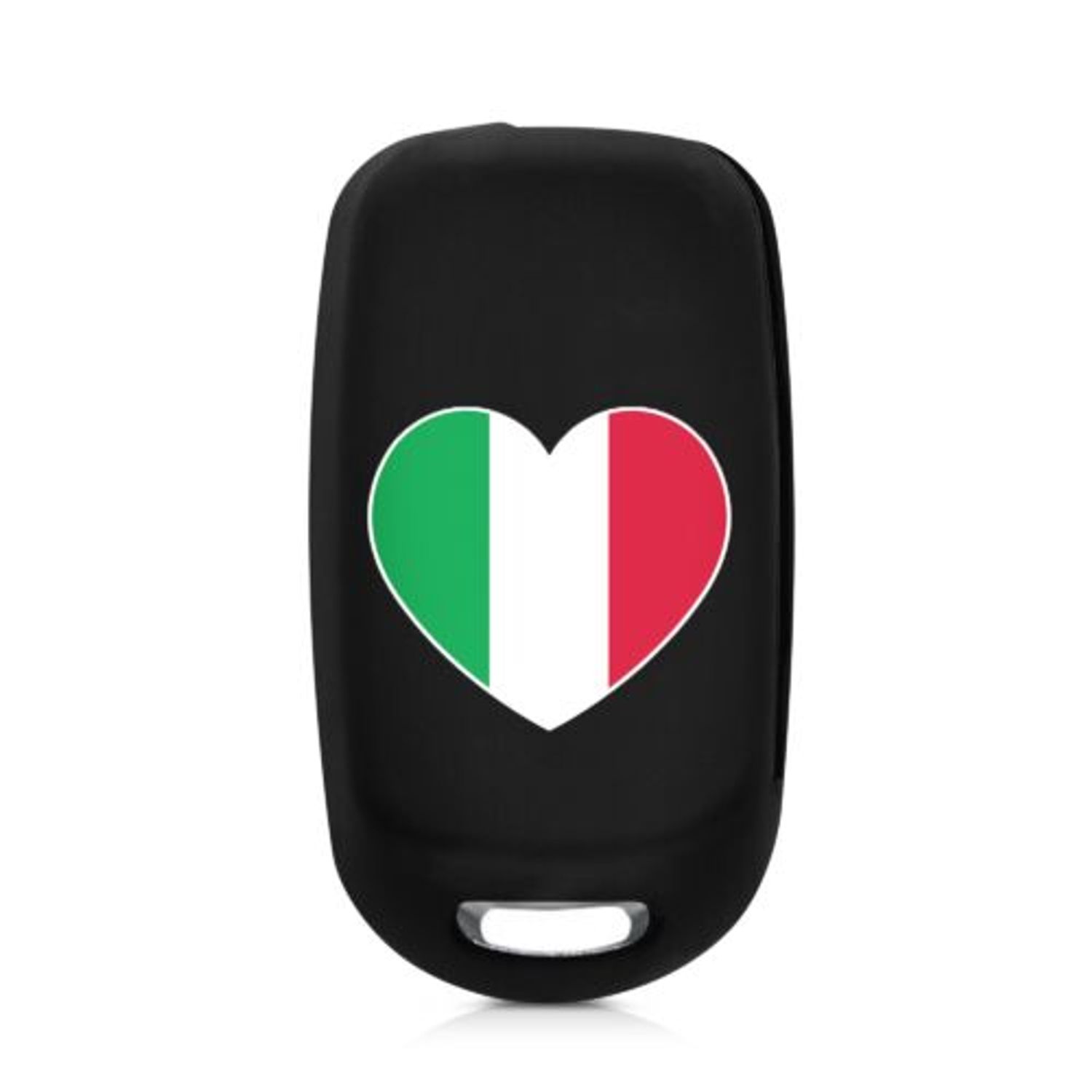 Husa Cheie Auto pentru Fiat, 4 Butoane, Silicon, Multicolor, 45567.06 fotografia produsului View 4 L