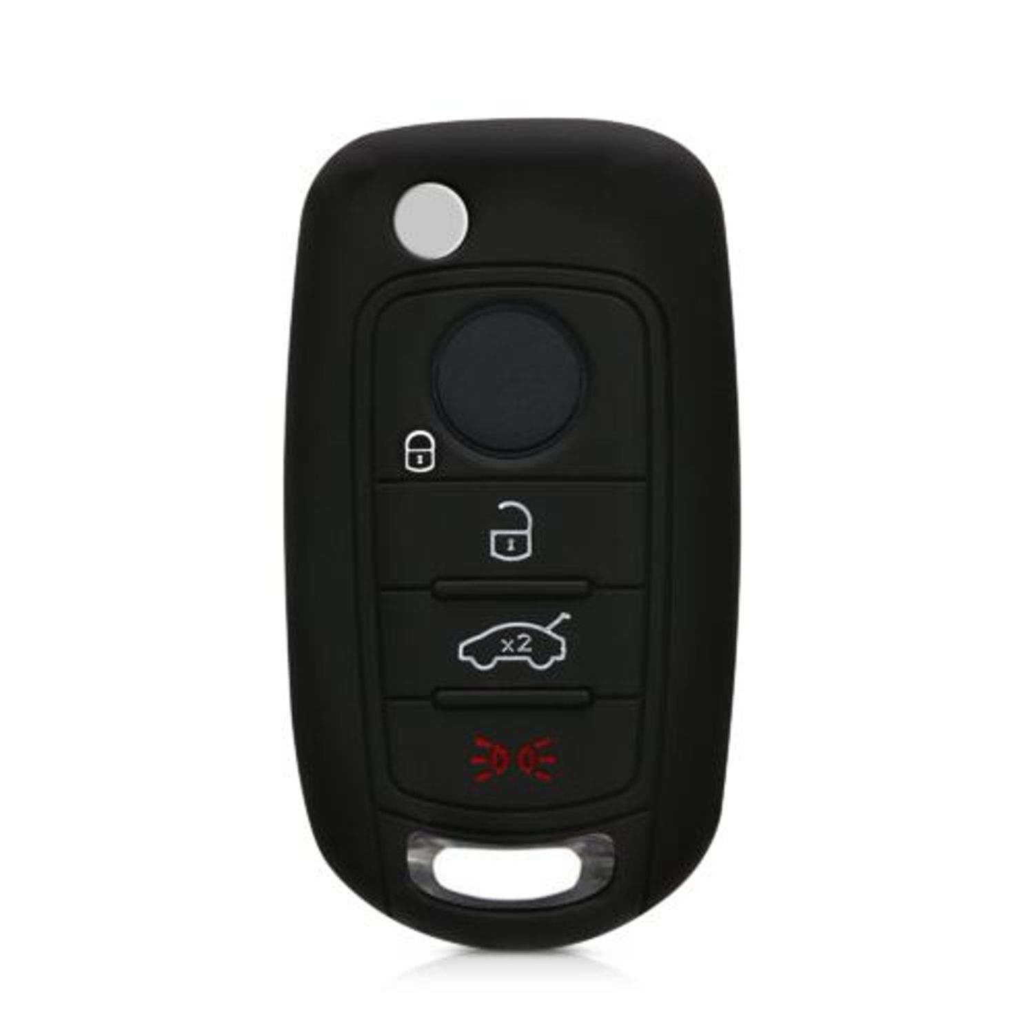 Husa Cheie Auto pentru Fiat, 4 Butoane, Silicon, Multicolor, 45567.06 fotografia produsului View 5 L