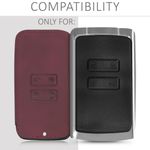 Husa Cheie Auto pentru Renault/Dacia, 4 Butoane, Keyless Go, Piele nabuc, Rosu, 48564.20 fotografia produsului View 6 S