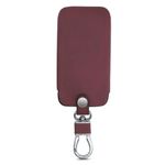 Husa Cheie Auto pentru Renault/Dacia, 4 Butoane, Keyless Go, Piele nabuc, Rosu, 48564.20 fotografia produsului View 7 S