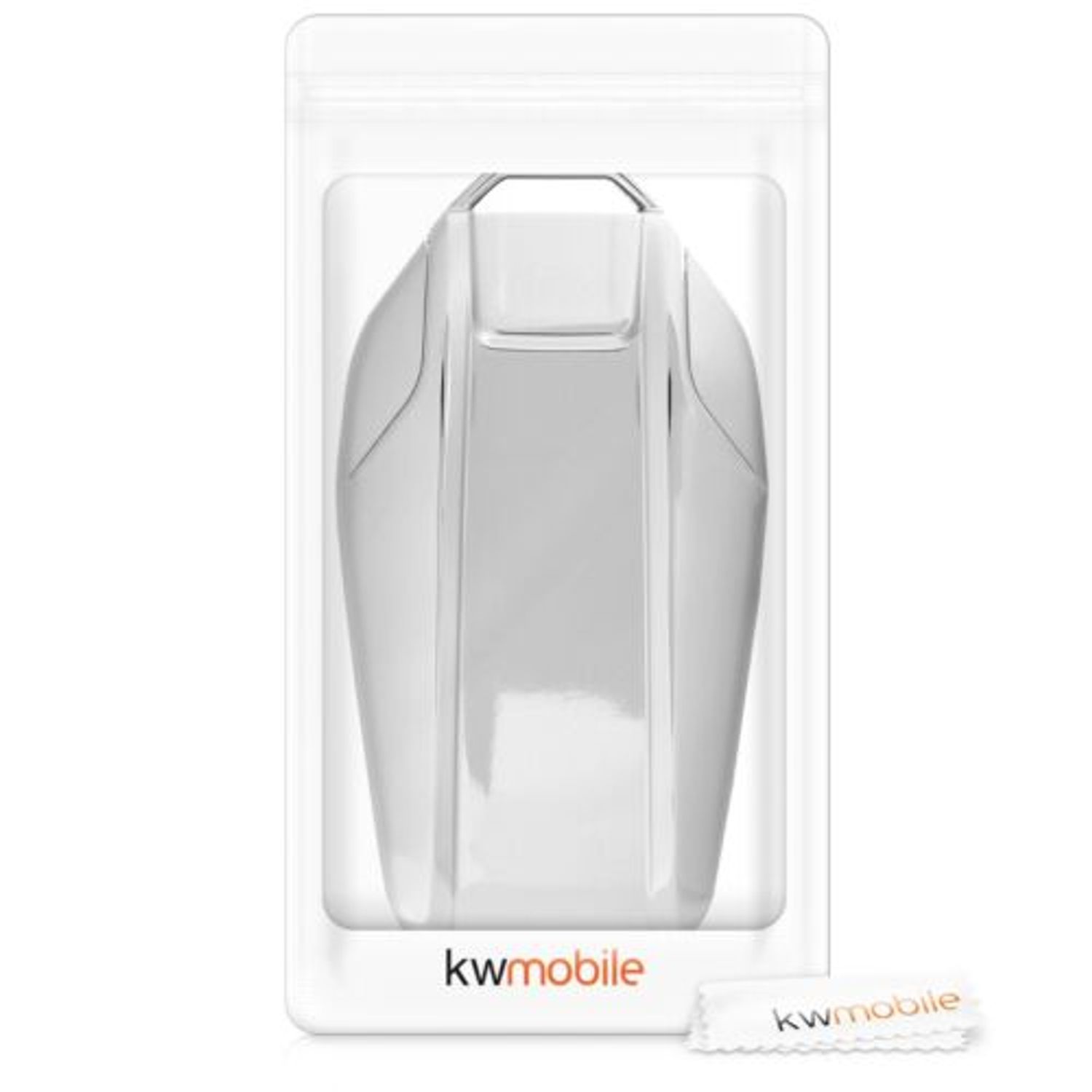 Husa Cheie Auto pentru BMW/Land Rover, Display, Silicon, Silver, 47310.94 fotografia produsului View 7 L