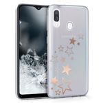 Husa pentru Samsung Galaxy A20e, Silicon, Rose Gold, 48744.09 fotografia produsului
