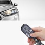 Husa Cheie Auto pentru Fiat/Lancia, 3 Butoane, Kwmobile, Piele ecologica, Multicolor, 46923.06 fotografia produsului View 9 S