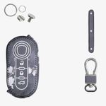 Husa Cheie Auto pentru Fiat/Lancia, 3 Butoane, Kwmobile, Piele ecologica, Multicolor, 46923.06 fotografia produsului View 10 S