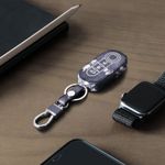 Husa Cheie Auto pentru Fiat/Lancia, 3 Butoane, Kwmobile, Piele ecologica, Multicolor, 46923.06 fotografia produsului View 11 S