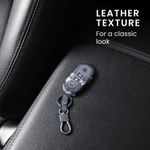 Husa Cheie Auto pentru Fiat/Lancia, 3 Butoane, Kwmobile, Piele ecologica, Multicolor, 46923.06 fotografia produsului View 3 S