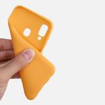 Husa pentru Samsung Galaxy A20e, Silicon, Galben, 48738.217 fotografia produsului View 8 S