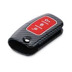 Husa Cheie Auto pentru Ford, 3 Butoane, Kwmobile, Plastic, Multicolor, 56733.01 fotografia produsului View 2 S