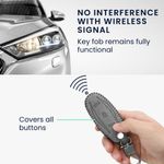 Husa Cheie Auto pentru Tesla Model S, Kwmobile, Gri, Piele ecologica, 58831.22 fotografia produsului View 3 S