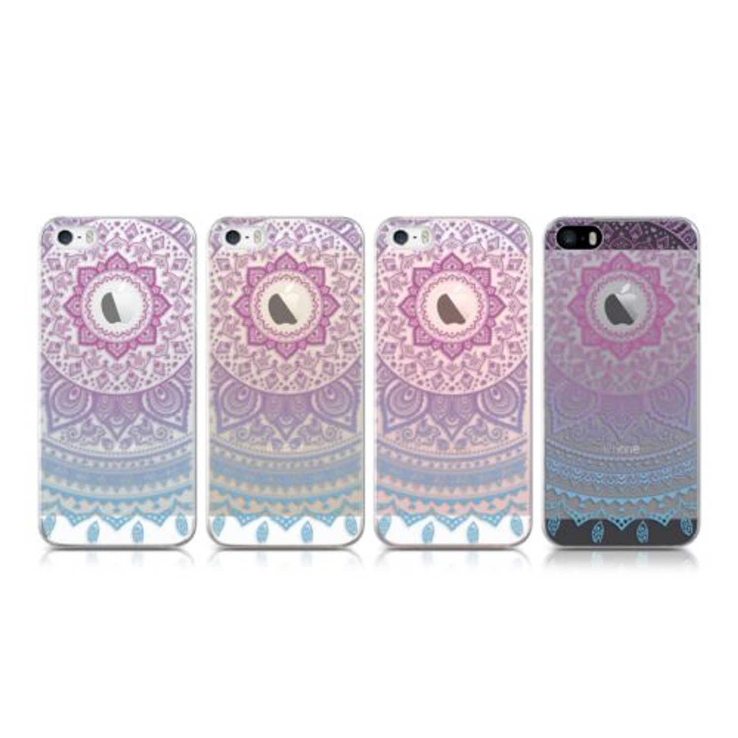 Husa pentru Apple iPhone 5/iPhone 5s/iPhone SE, Silicon, Multicolor, 35160.10 fotografia produsului View 7 L