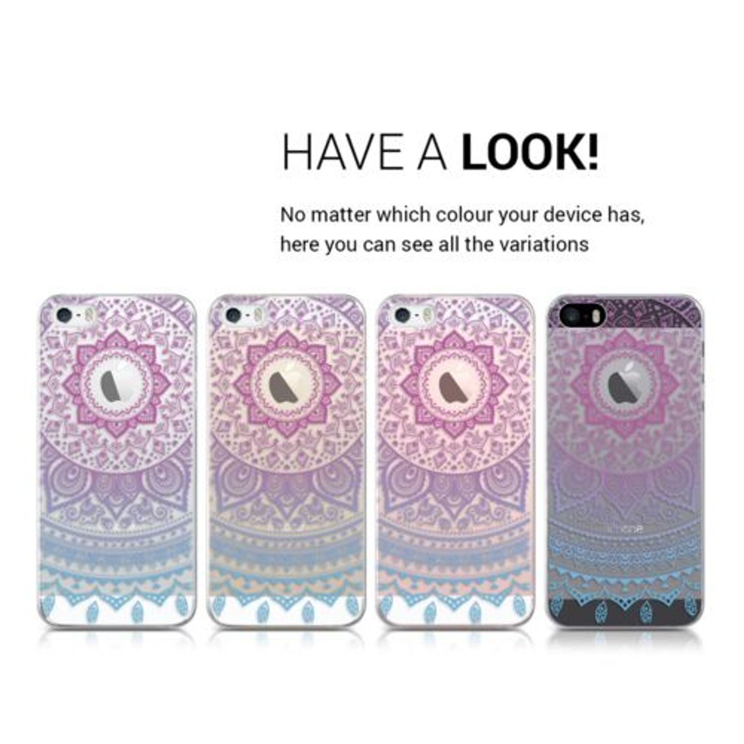 Husa pentru Apple iPhone 5/iPhone 5s/iPhone SE, Silicon, Multicolor, 35160.10 fotografia produsului View 3 L