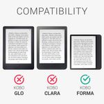 Husa pentru Kobo Forma, Piele ecologica, Multicolor, Kwmobile, 49721.06 fotografia produsului View 6 S