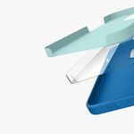 Husa Kwmobile pentru Apple iPhone 14, Silicon, Albastru, 59071.228 fotografia produsului View 10 S