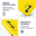 Husa Kwmobile pentru Xiaomi 11T/11T Pro, Silicon, Galben, 56573.165 fotografia produsului View 3 S