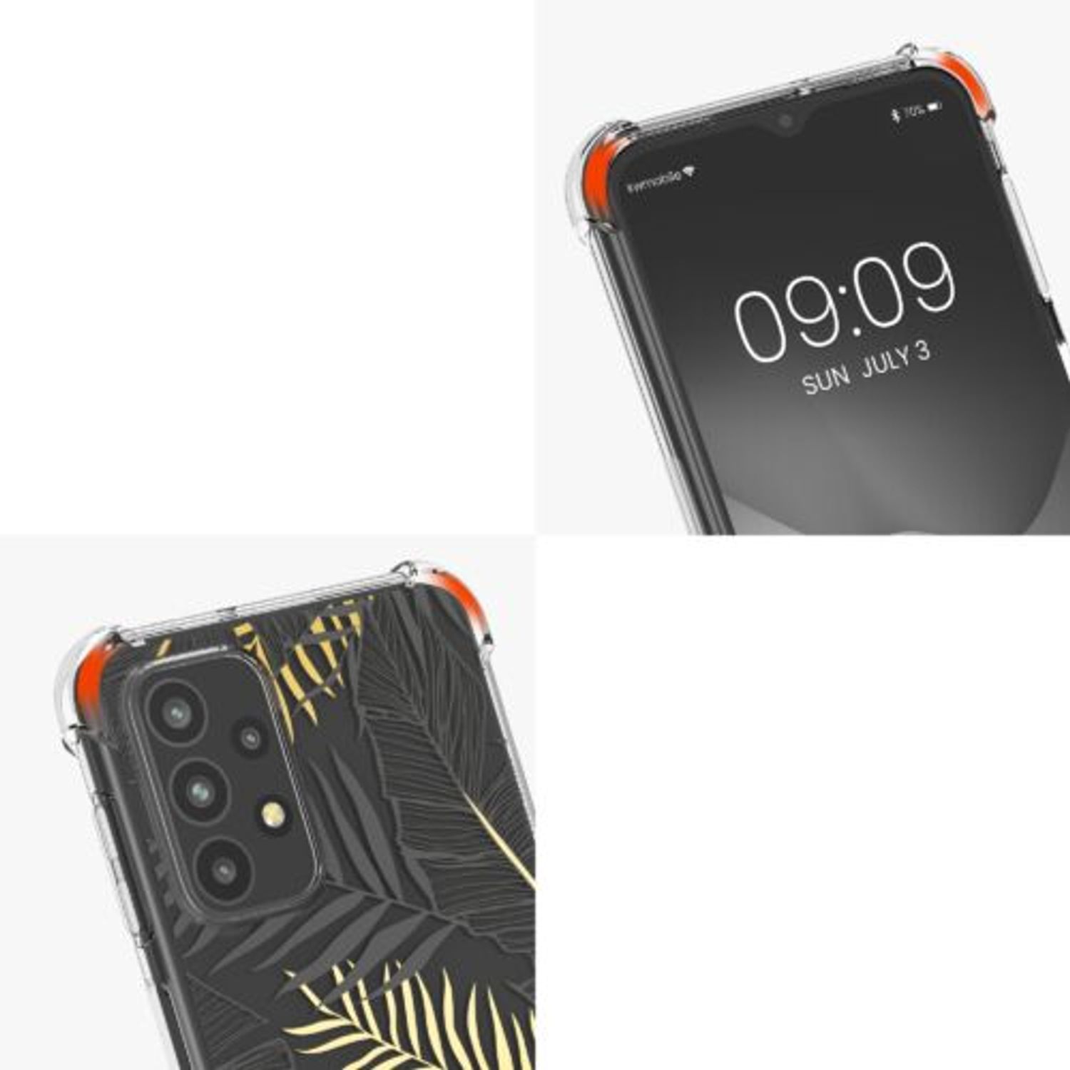 Husa Kwmobile pentru Samsung Galaxy A23, Silicon, Multicolor, 58231.01 fotografia produsului View 8 L