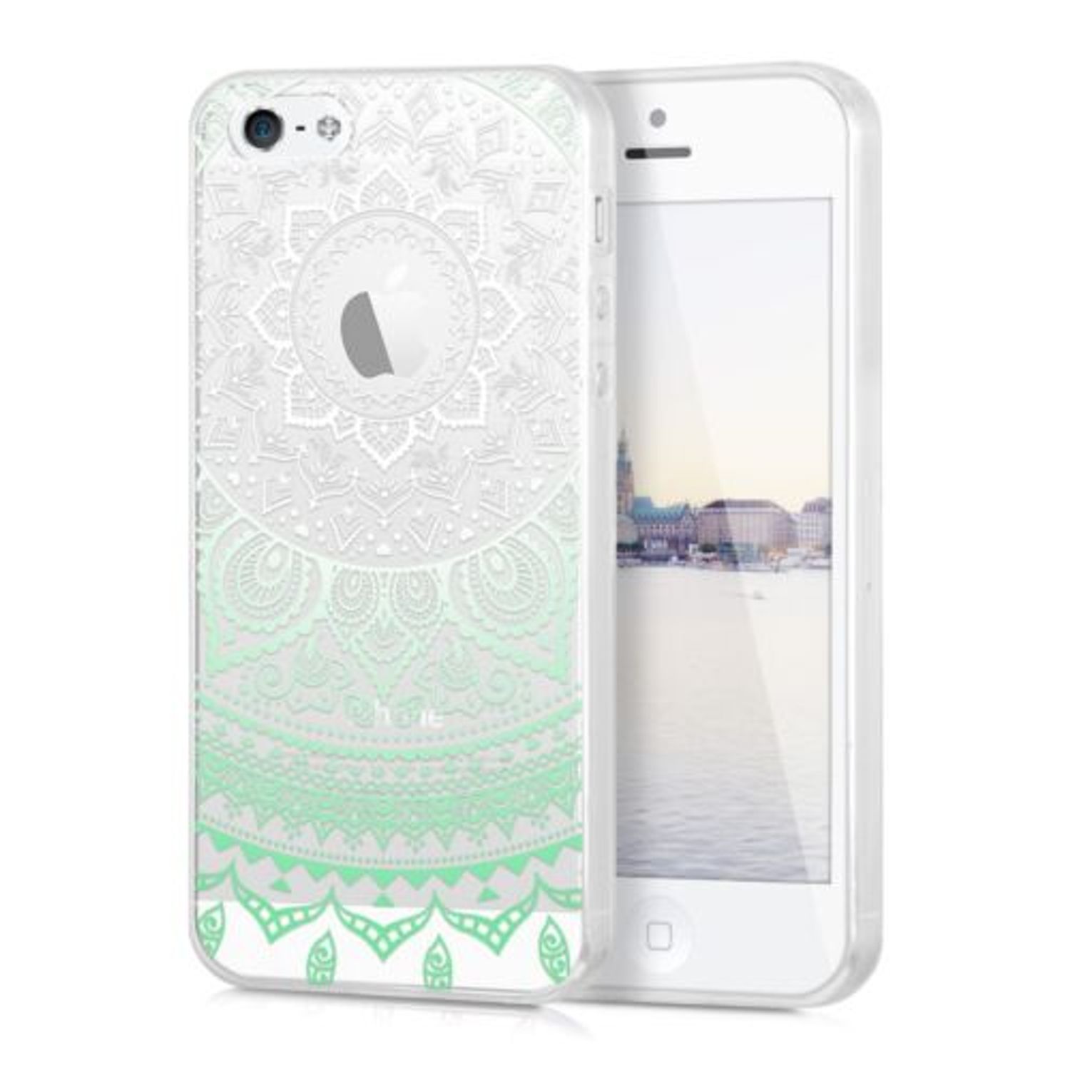 Husa pentru Apple iPhone 5/iPhone 5s/iPhone SE, Silicon, Multicolor, 35160.02 fotografia produsului
