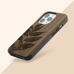 Husa Kwmobile pentru Apple iPhone 13 Pro, Lemn, Maro, 55967.09 fotografia produsului View 11 S