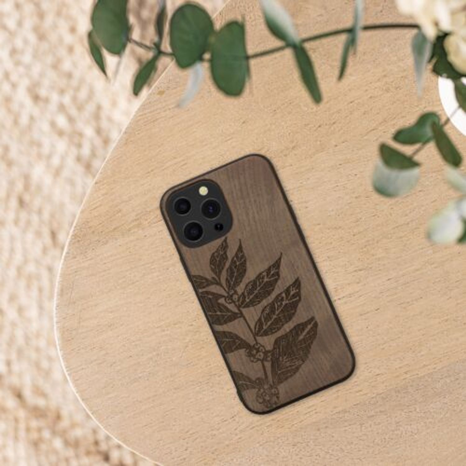 Husa Kwmobile pentru Apple iPhone 13 Pro Max, Lemn, Maro, 55980.09 fotografia produsului View 2 L