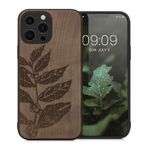 Husa Kwmobile pentru Apple iPhone 13 Pro Max, Lemn, Maro, 55980.09 fotografia produsului