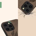 Husa Kwmobile pentru Apple iPhone 13 Pro Max, Lemn, Maro, 55980.09 fotografia produsului View 9 S