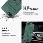Husa Kwmobile pentru Apple iPhone 8/iPhone 7/iPhone SE 2, Silicon, Verde, 58131.169 fotografia produsului View 4 S