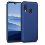 Husa pentru Samsung Galaxy A20e, Silicon, Albastru, 48739.64 fotografia produsului