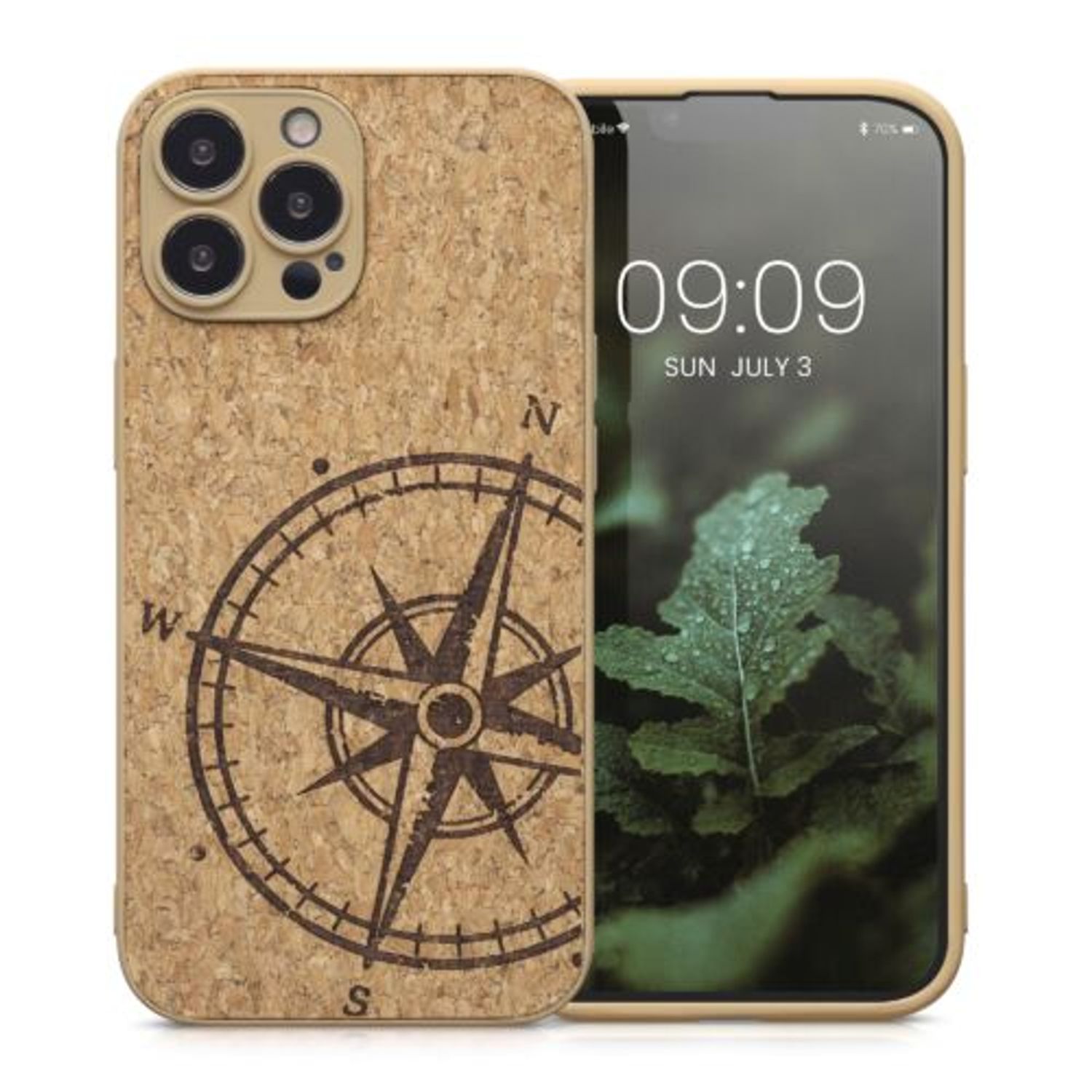Husa Kwmobile pentru Apple iPhone 13 Pro Max, Pluta, Maro, 58127.02 fotografia produsului