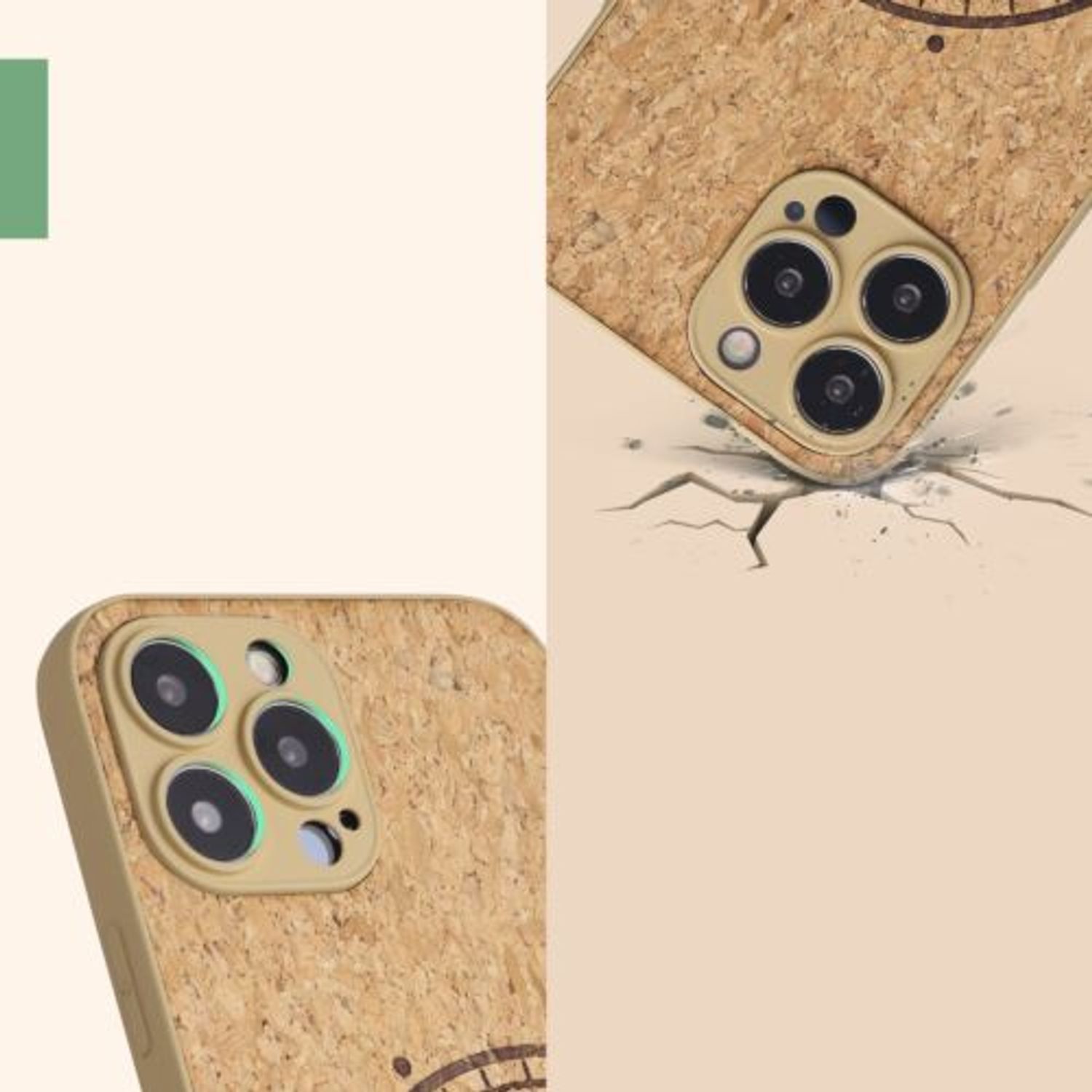 Husa Kwmobile pentru Apple iPhone 13 Pro Max, Pluta, Maro, 58127.02 fotografia produsului View 9 L