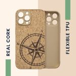 Husa Kwmobile pentru Apple iPhone 13 Pro Max, Pluta, Maro, 58127.02 fotografia produsului View 4 S