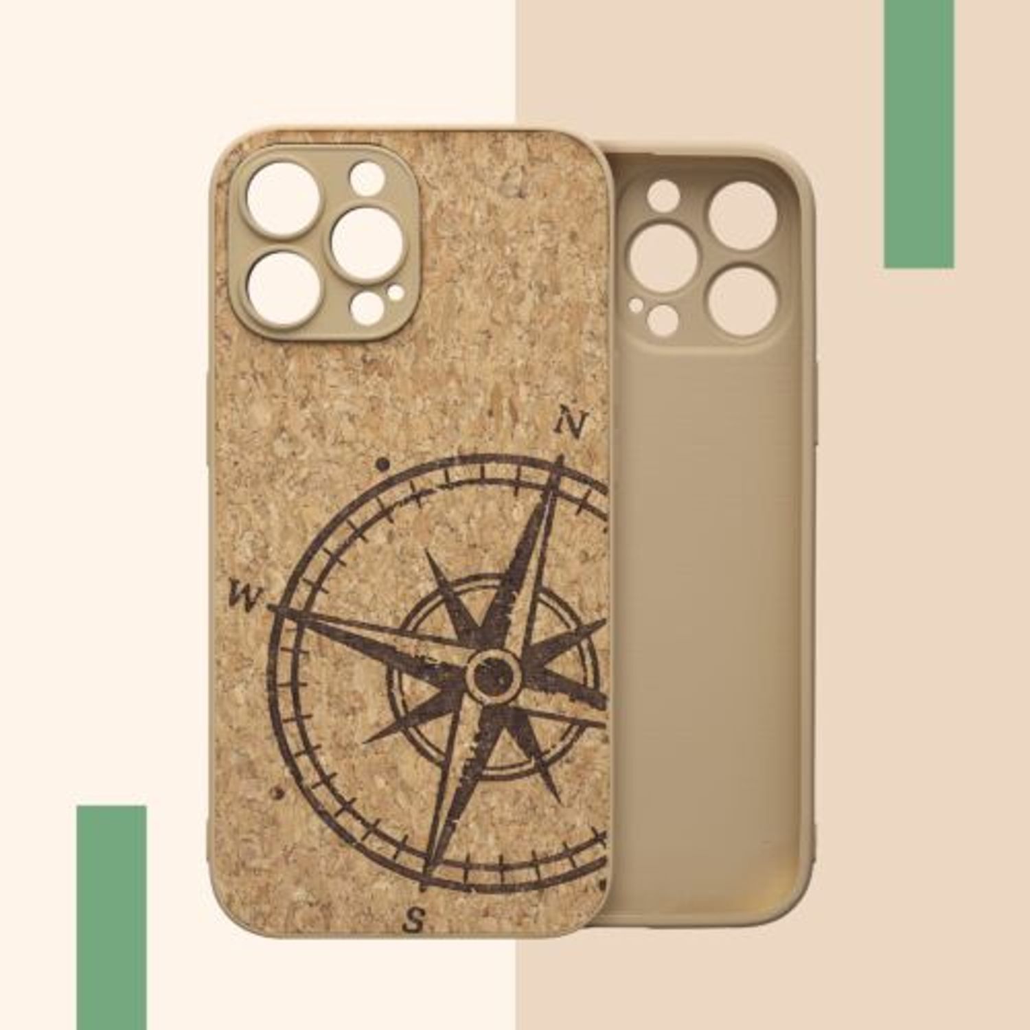 Husa Kwmobile pentru Apple iPhone 13 Pro Max, Pluta, Maro, 58127.02 fotografia produsului View 10 L