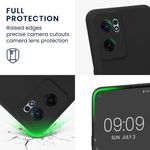 Husa Kwmobile pentru OnePlus Nord CE 2 5G, Silicon, Negru, 58117.47 fotografia produsului View 3 S